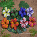 4" Handmade Artifcial Flower Hair Pick Polynesian